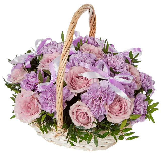 Композиция в корзине «Мелодия души»